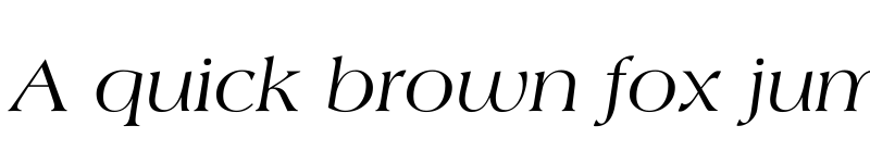 Preview of UTM Americana Italic