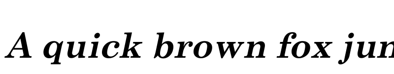 Preview of UTM Centur Bold Italic