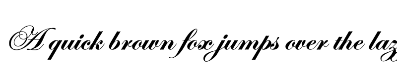 Preview of UTM Edwardian Bold