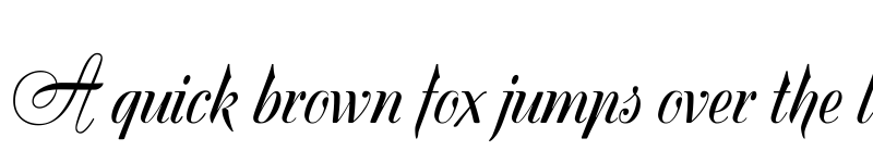 Preview of UTM Silk Script Regular