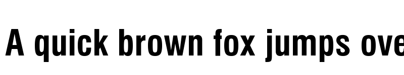 Preview of UTM Swiss Condensed Bold