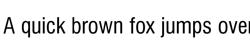 Preview of UTM Swiss Condensed Regular