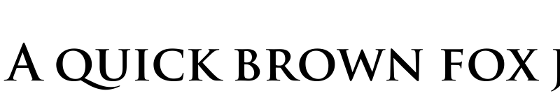 Preview of UTM Trajan Pro Bold Regular