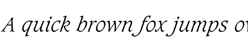 Preview of UVN Cat Bien Nhe Italic