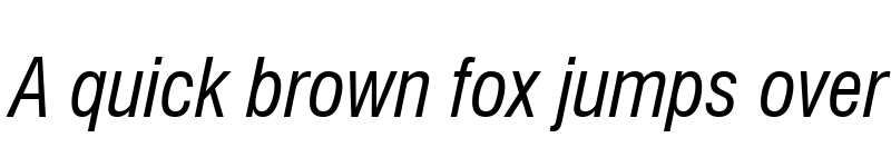Preview of UVN Hong Ha Hep Italic