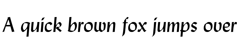 Preview of UVN La Xanh Italic